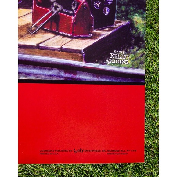 COPY - Grateful Dead Terrapin Station Poster Funky #3555 Vintage 2002 - Picture 7 of 9